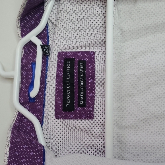 Men's Dress Shirt - Report Collection, Slim Fit - Picture 9 of 14